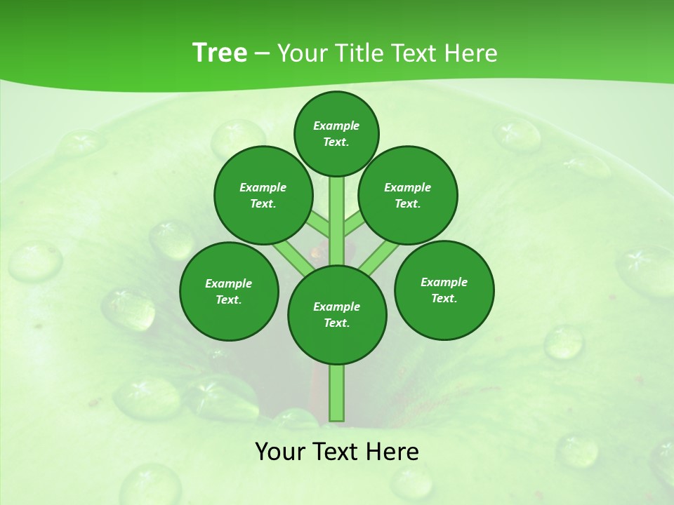 Refreshment Healthy Colored PowerPoint Template