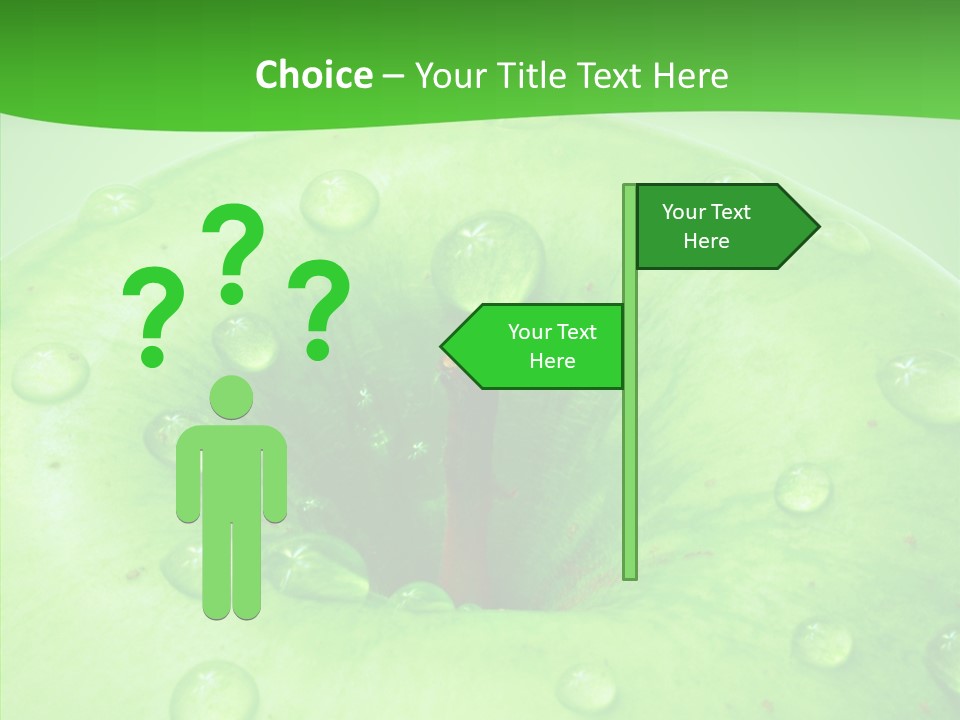 Refreshment Healthy Colored PowerPoint Template