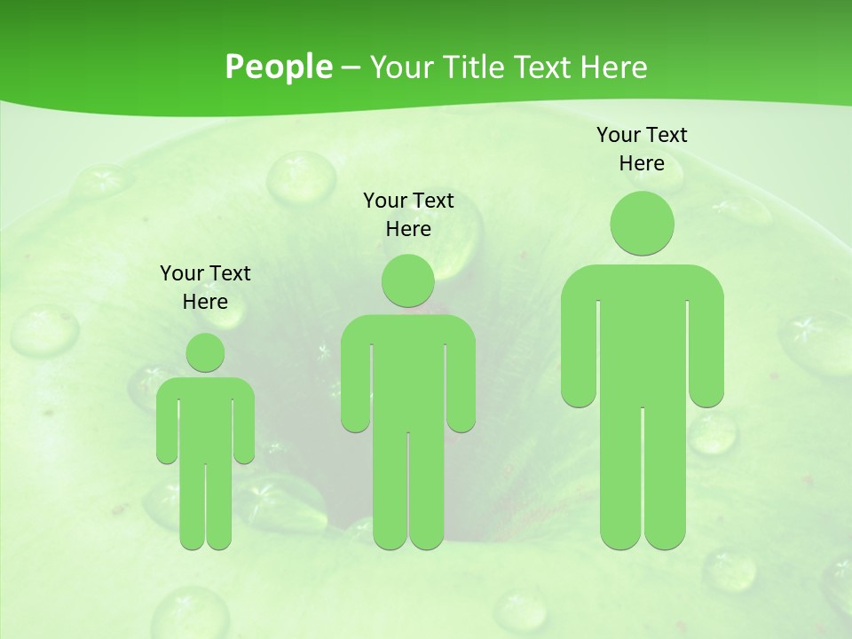 Refreshment Healthy Colored PowerPoint Template