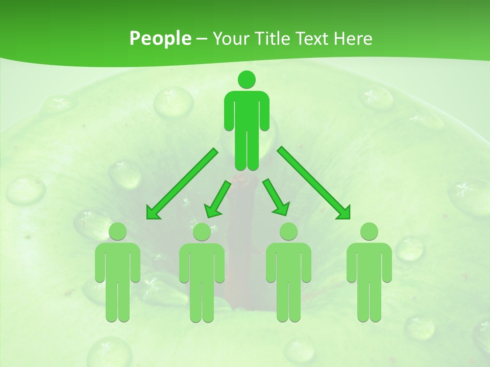 Refreshment Healthy Colored PowerPoint Template