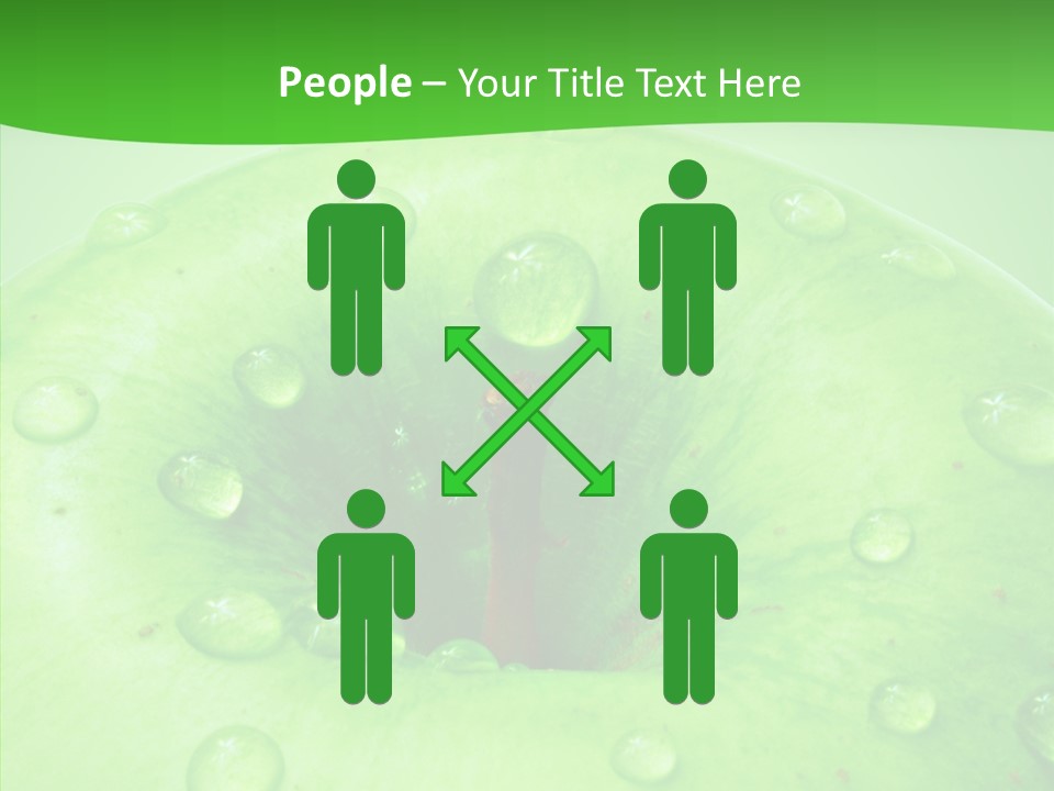 Refreshment Healthy Colored PowerPoint Template