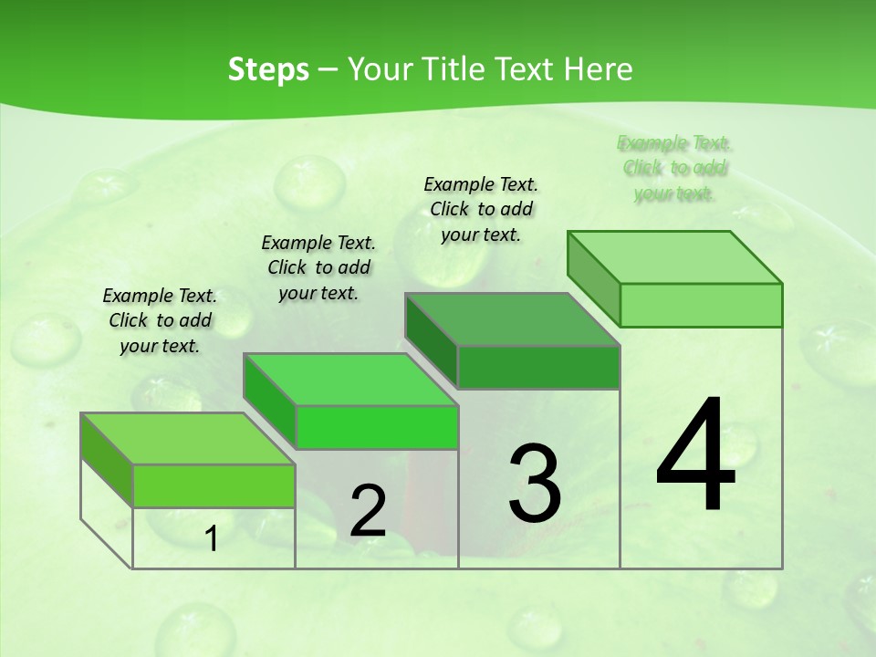 Refreshment Healthy Colored PowerPoint Template