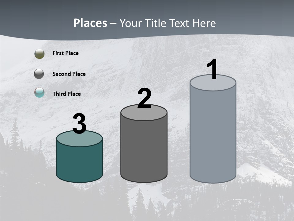 Winter Snow National PowerPoint Template