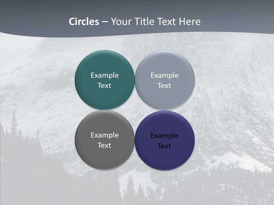 Winter Snow National PowerPoint Template