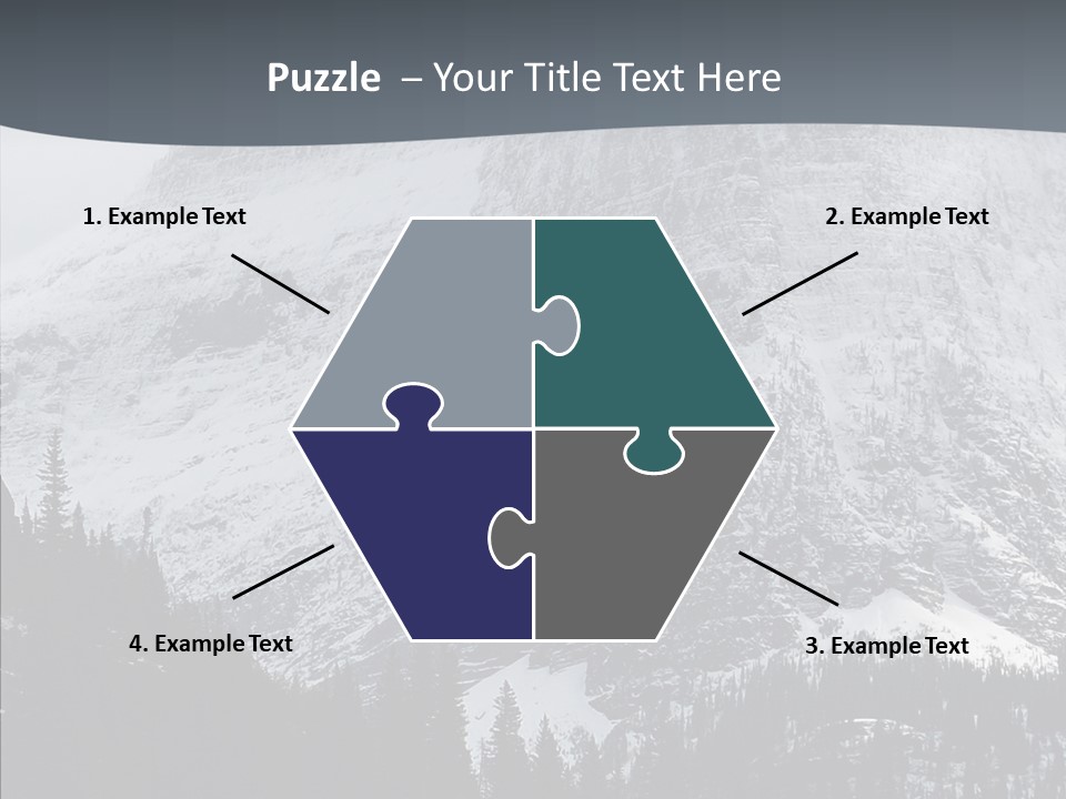 Winter Snow National PowerPoint Template