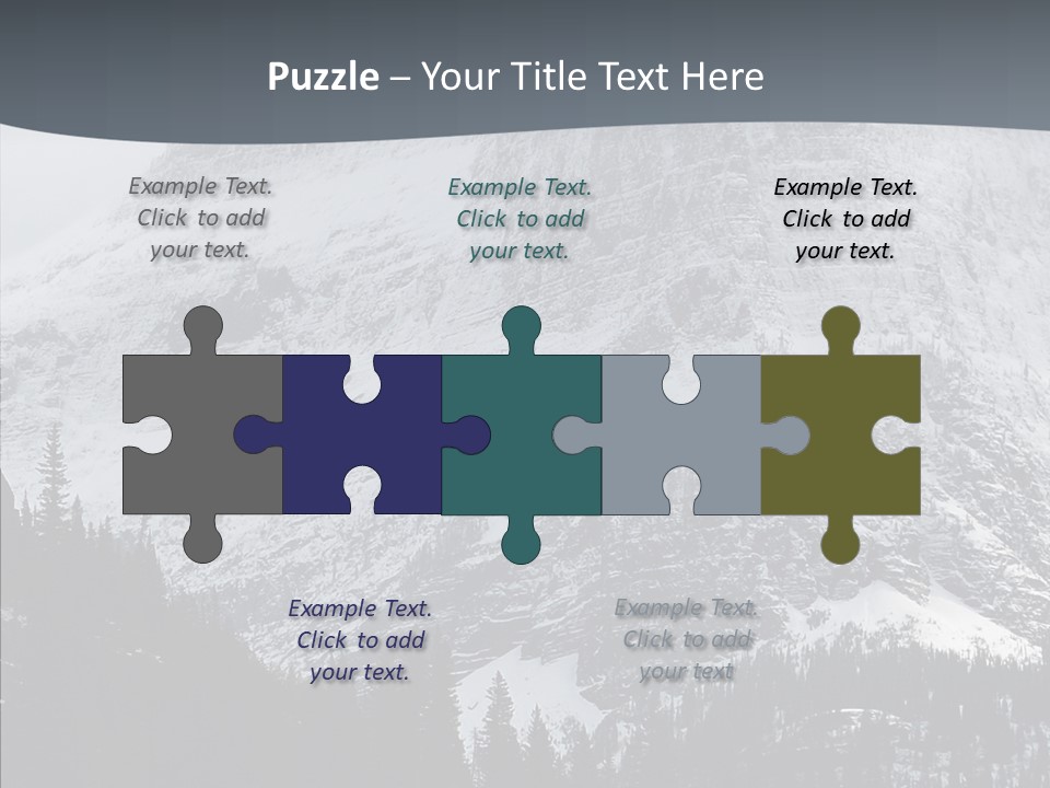 Winter Snow National PowerPoint Template