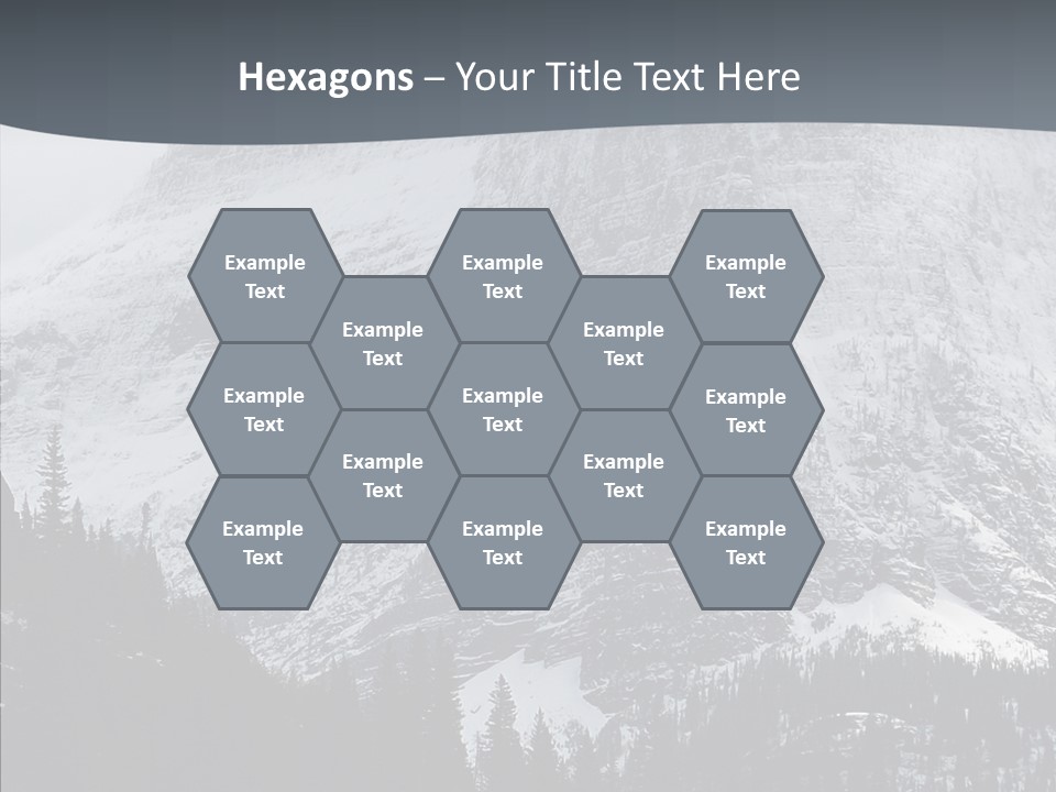 Winter Snow National PowerPoint Template