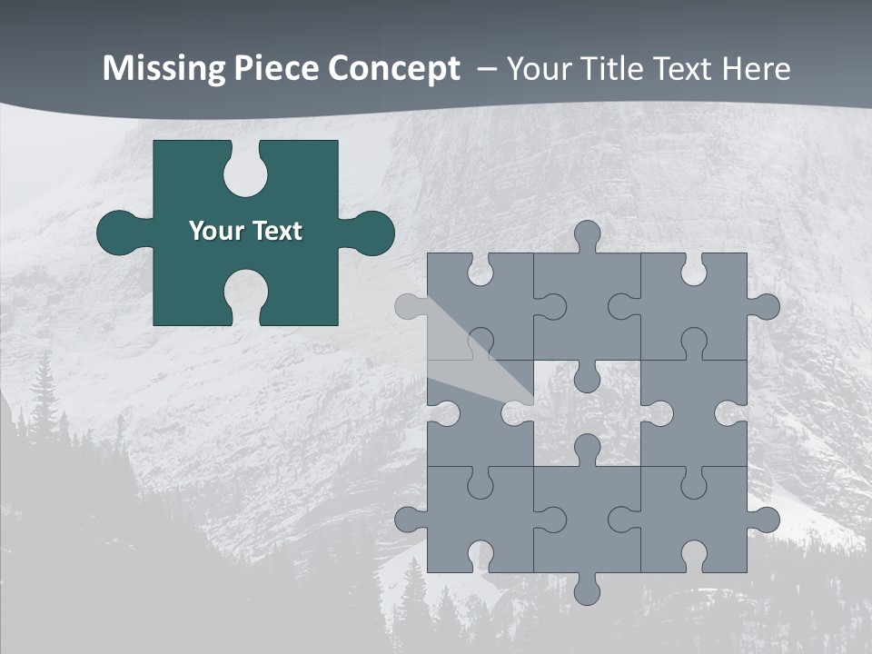 Winter Snow National PowerPoint Template