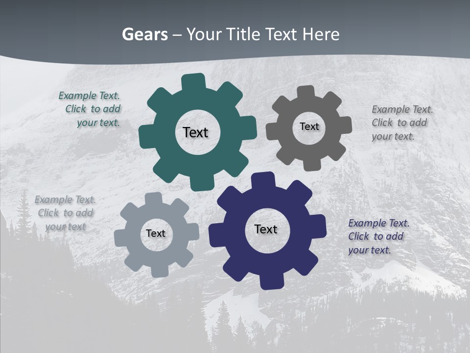 Winter Snow National PowerPoint Template