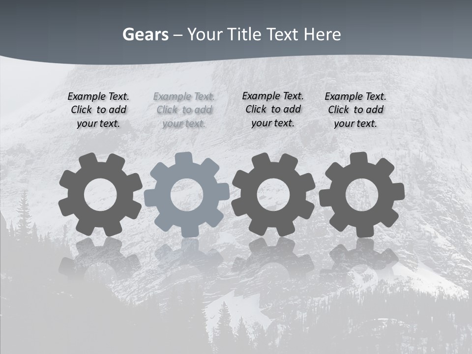 Winter Snow National PowerPoint Template