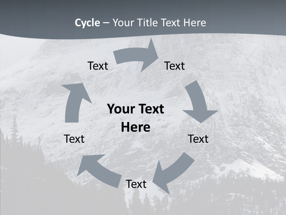 Winter Snow National PowerPoint Template