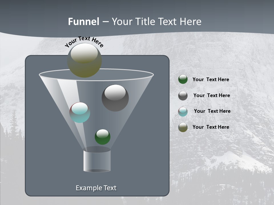 Winter Snow National PowerPoint Template