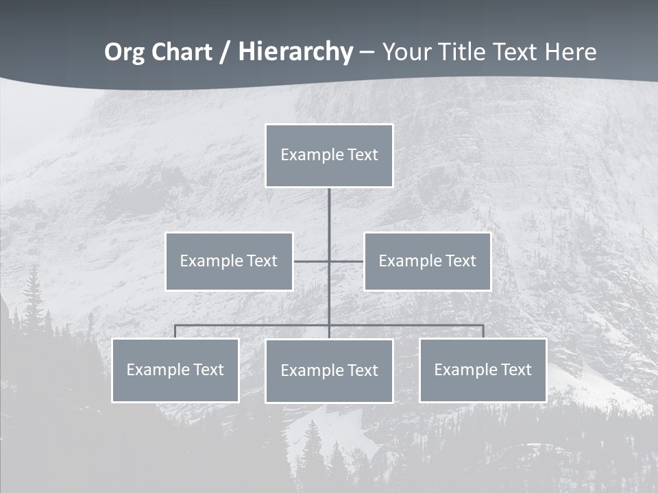 Winter Snow National PowerPoint Template