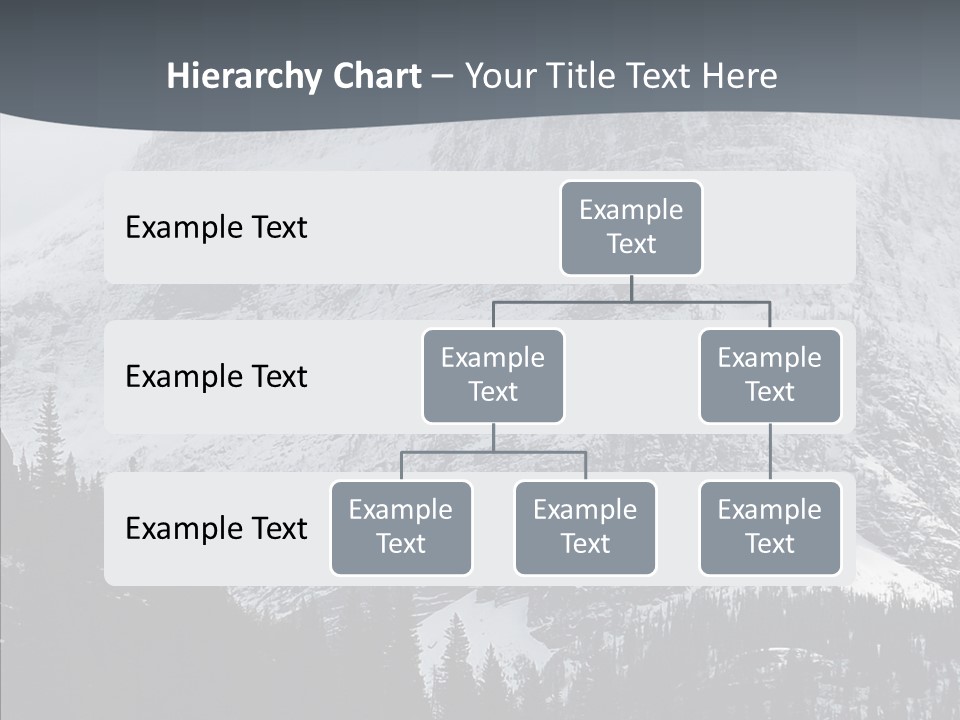 Winter Snow National PowerPoint Template