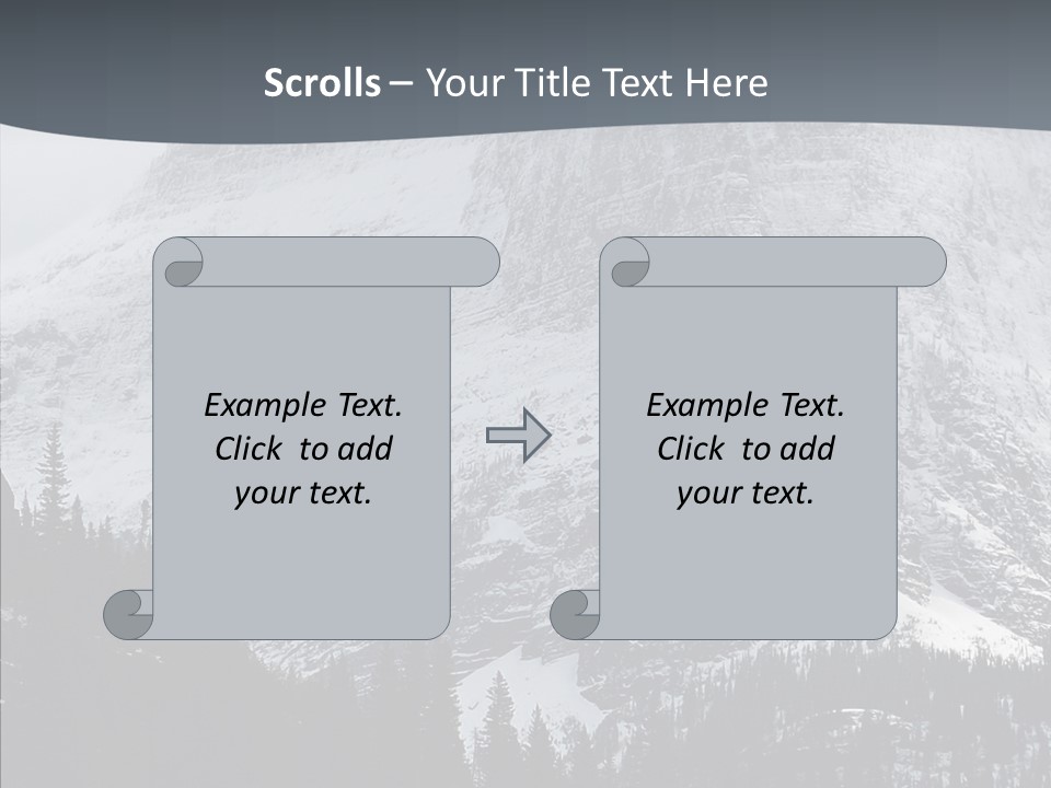 Winter Snow National PowerPoint Template