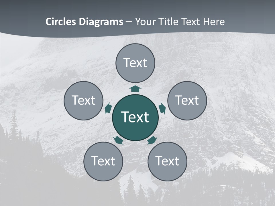 Winter Snow National PowerPoint Template