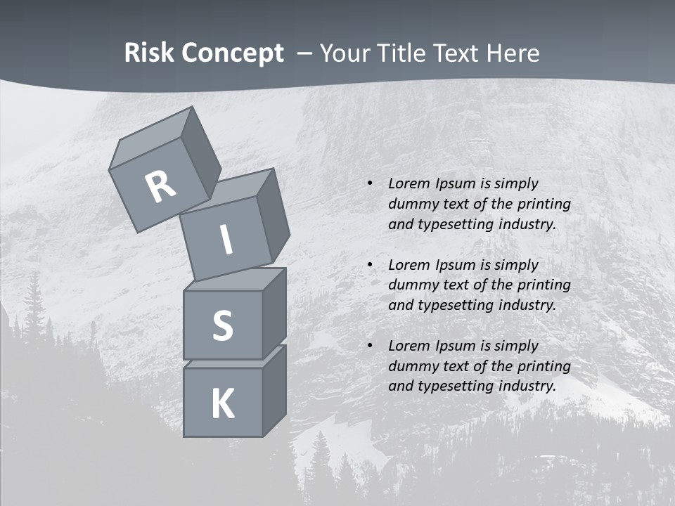 Winter Snow National PowerPoint Template