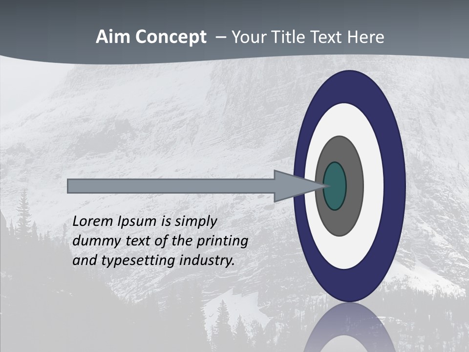 Winter Snow National PowerPoint Template