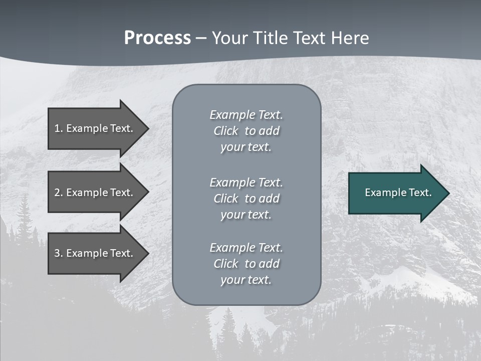 Winter Snow National PowerPoint Template