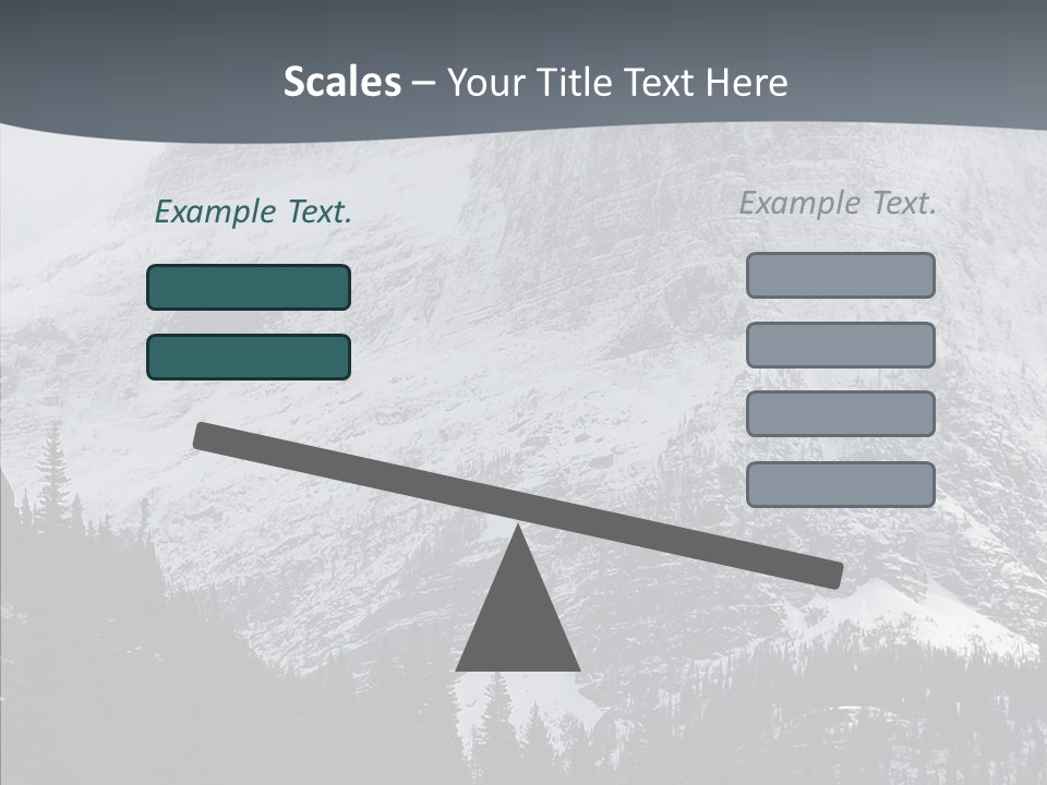 Winter Snow National PowerPoint Template