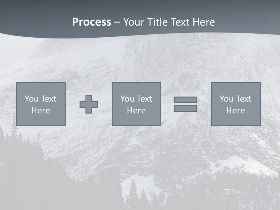 Winter Snow National PowerPoint Template