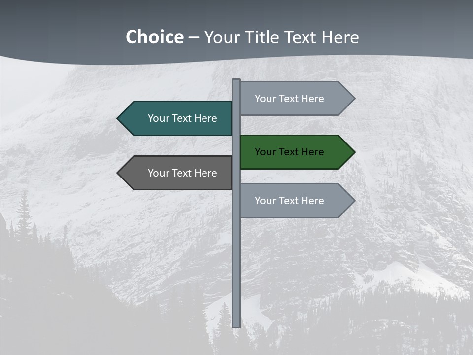 Winter Snow National PowerPoint Template
