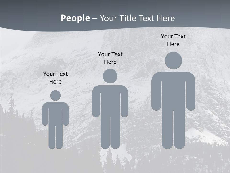 Winter Snow National PowerPoint Template