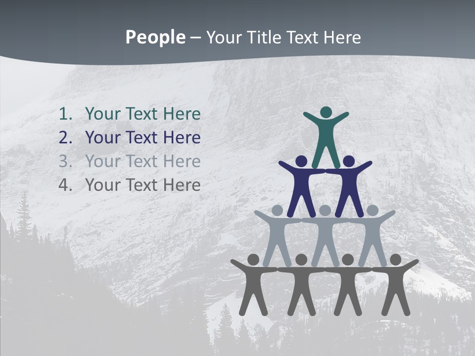 Winter Snow National PowerPoint Template