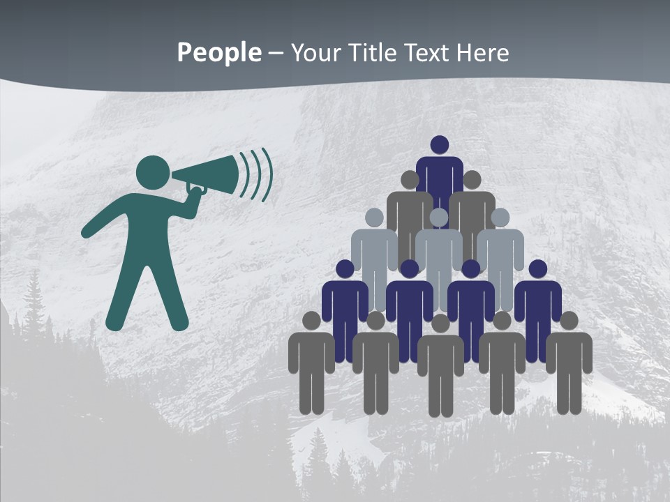 Winter Snow National PowerPoint Template