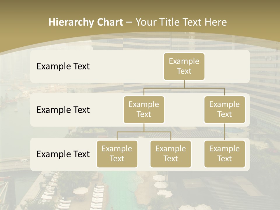Pool District Town PowerPoint Template