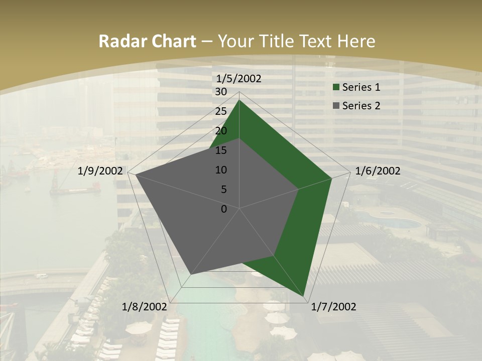 Pool District Town PowerPoint Template