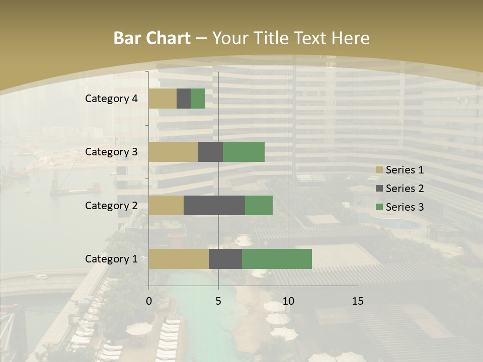Pool District Town PowerPoint Template
