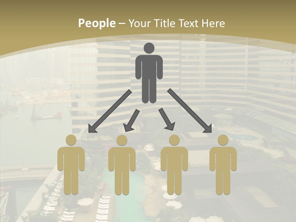 Pool District Town PowerPoint Template