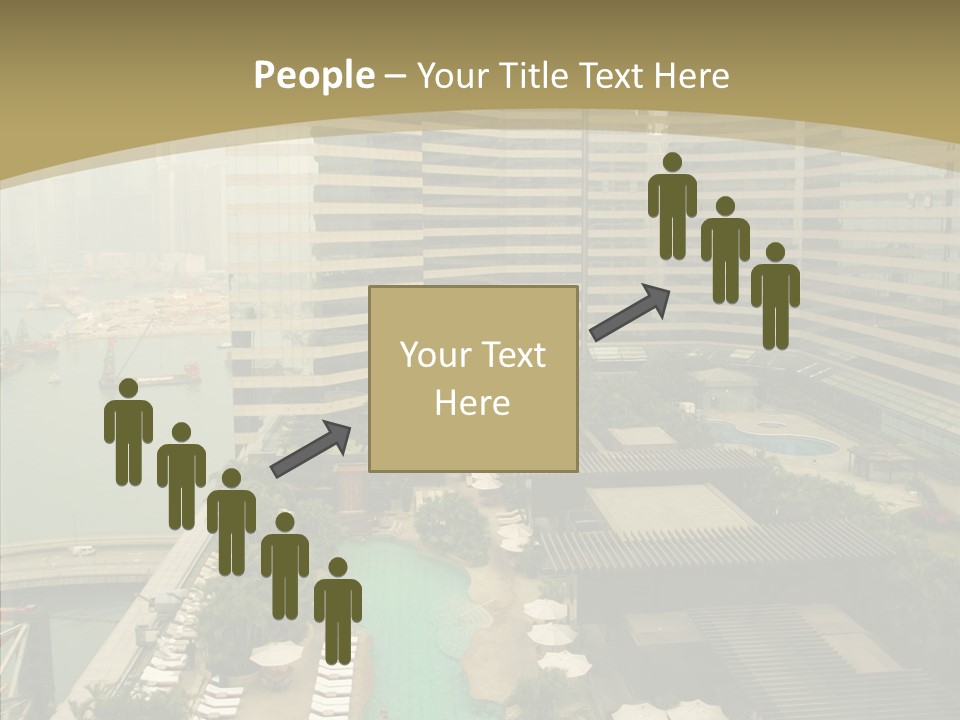 Pool District Town PowerPoint Template