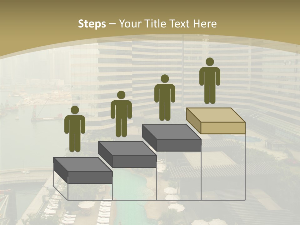 Pool District Town PowerPoint Template