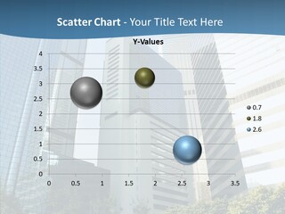 District Megapolis Skyscraper PowerPoint Template