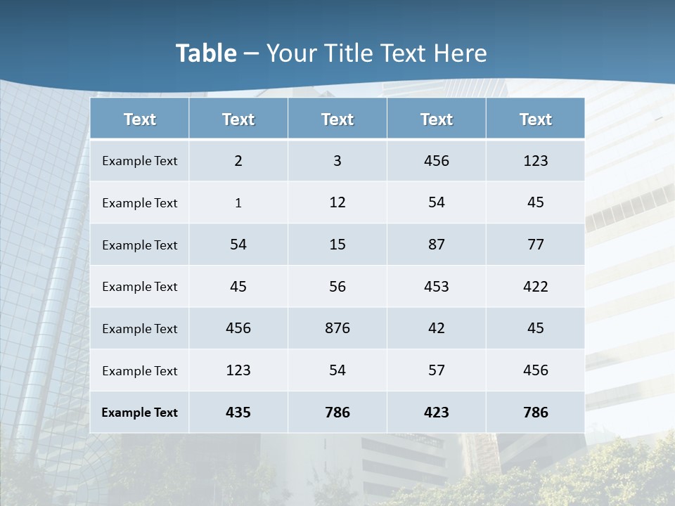 District Megapolis Skyscraper PowerPoint Template