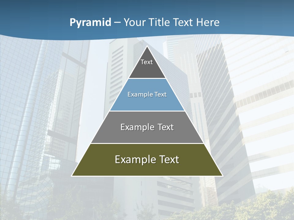 District Megapolis Skyscraper PowerPoint Template