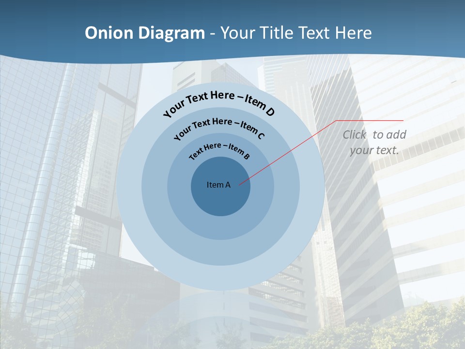 District Megapolis Skyscraper PowerPoint Template