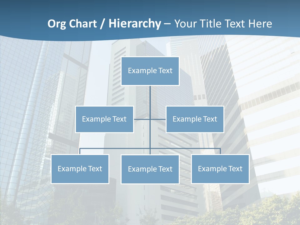 District Megapolis Skyscraper PowerPoint Template