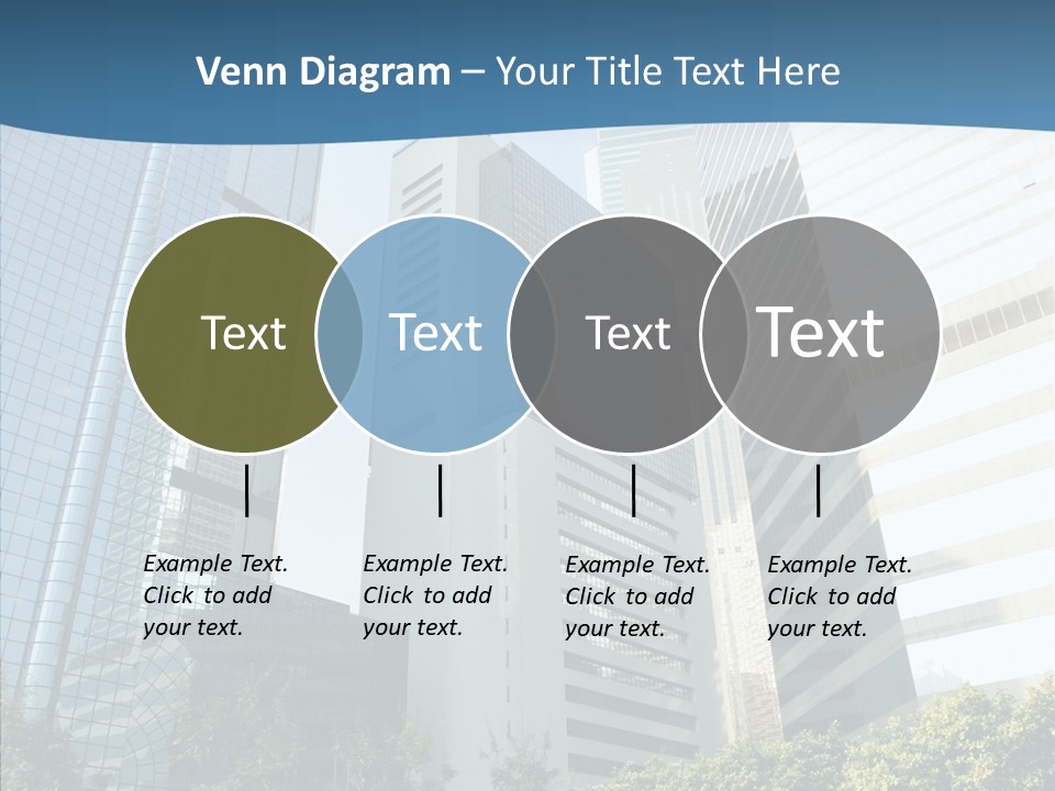 District Megapolis Skyscraper PowerPoint Template