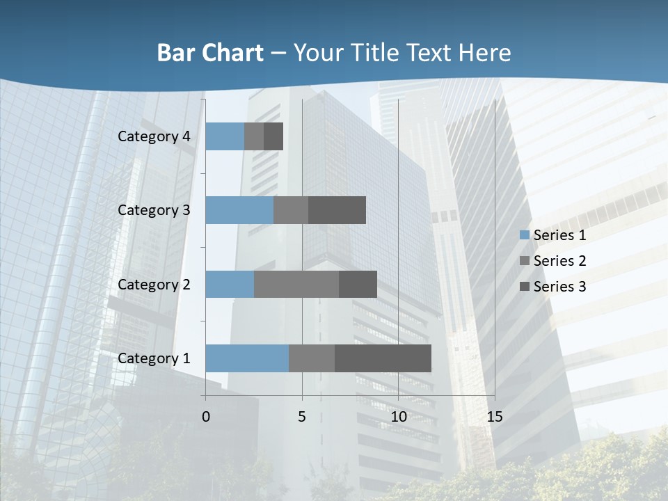 District Megapolis Skyscraper PowerPoint Template
