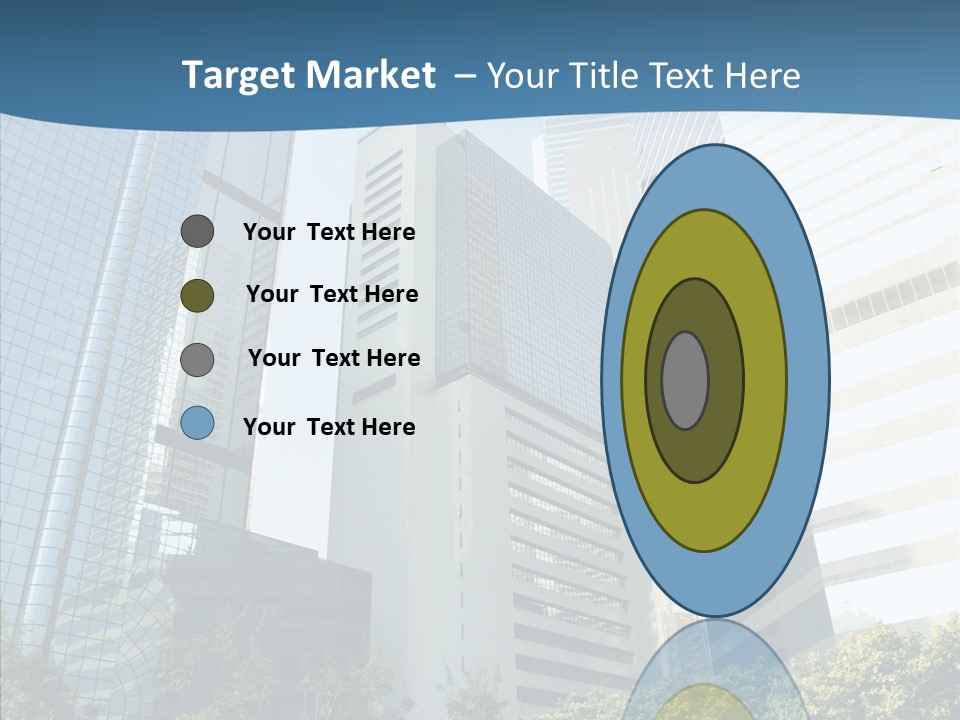 District Megapolis Skyscraper PowerPoint Template