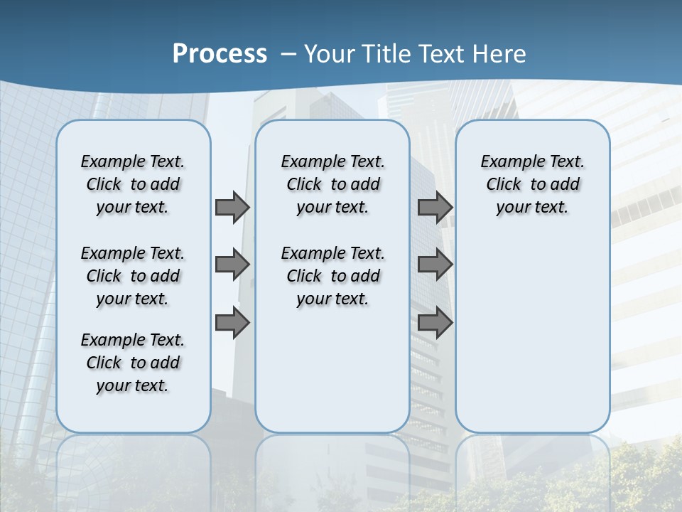 District Megapolis Skyscraper PowerPoint Template