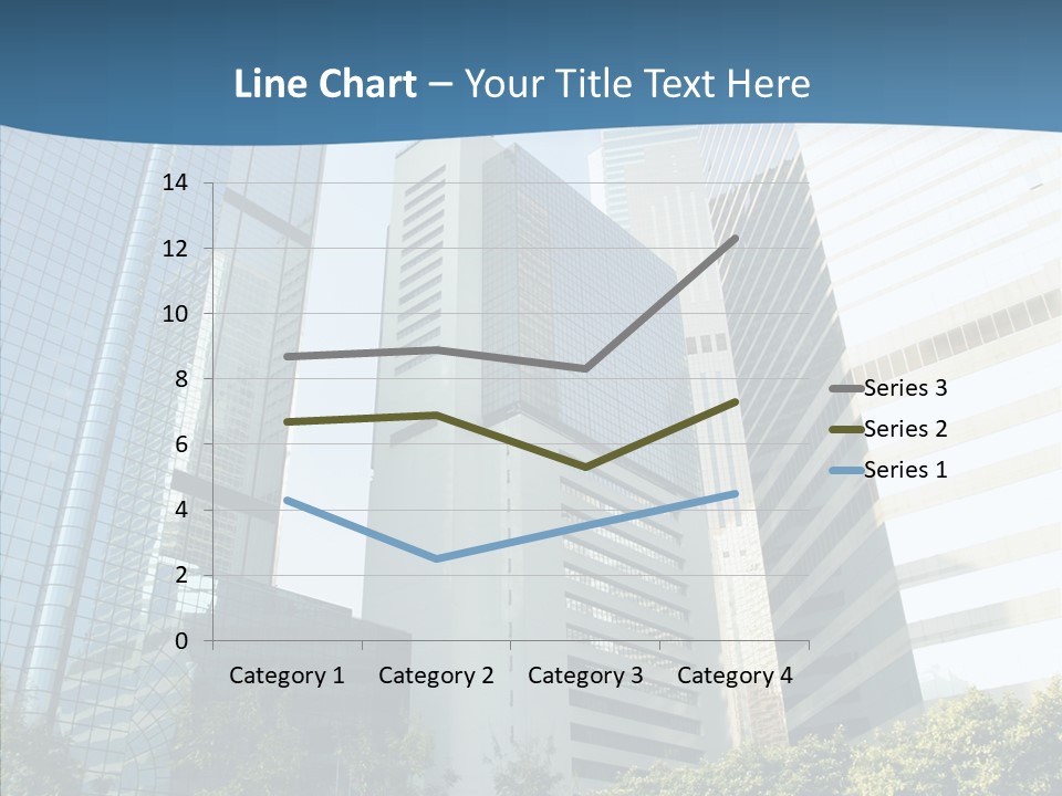 District Megapolis Skyscraper PowerPoint Template