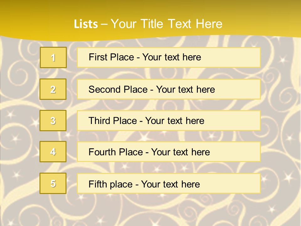 Red Vector Illustration PowerPoint Template