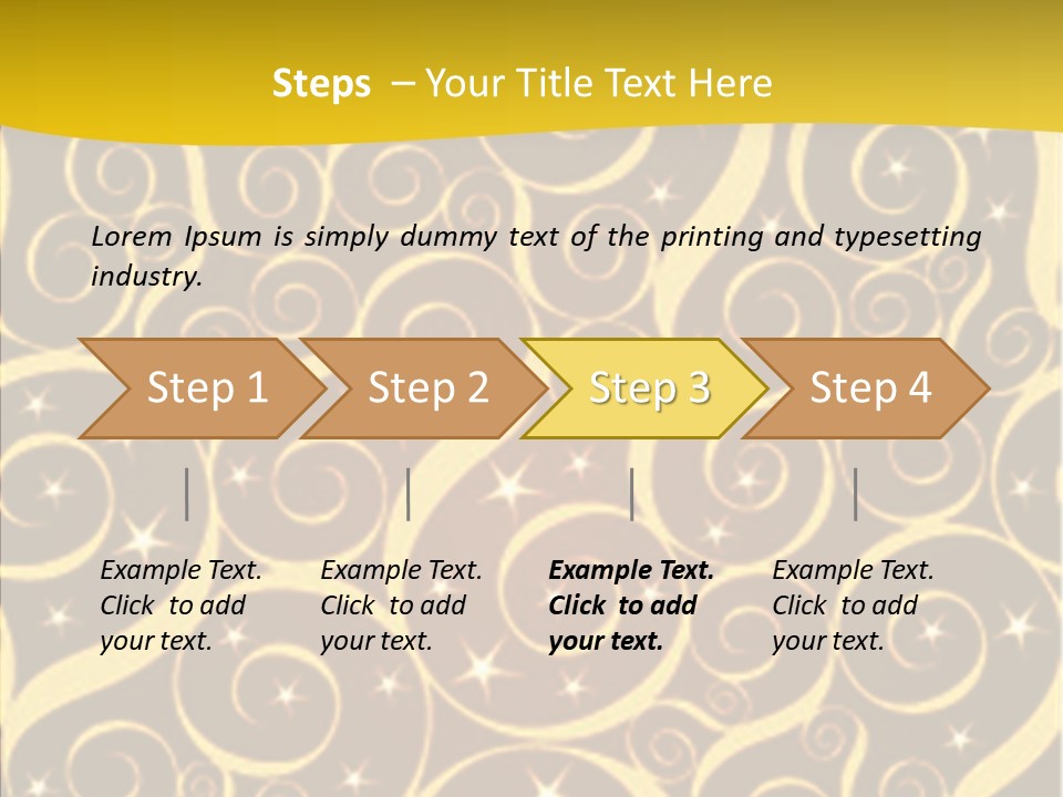 Red Vector Illustration PowerPoint Template