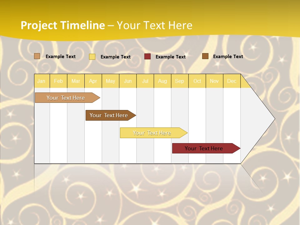 Red Vector Illustration PowerPoint Template