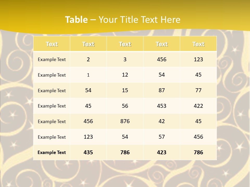 Red Vector Illustration PowerPoint Template