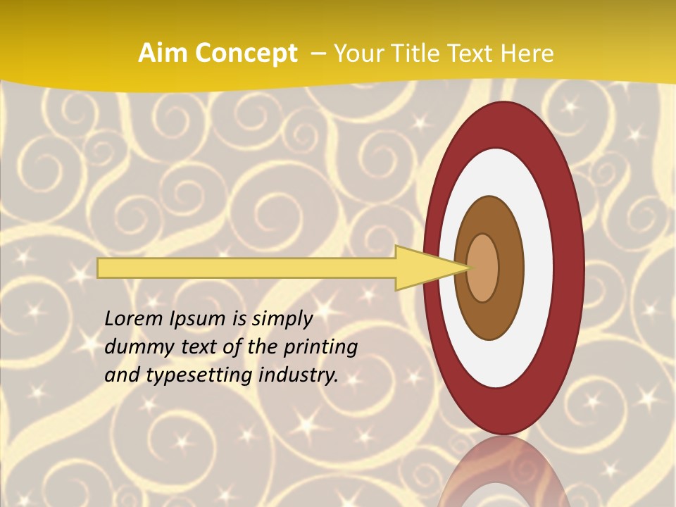 Red Vector Illustration PowerPoint Template